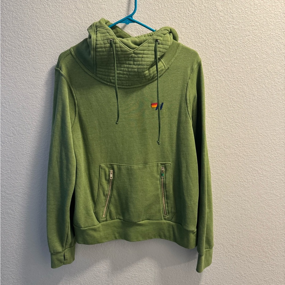 Good Used Condition Aviator Nation Ninja Pullover Hoodie size M